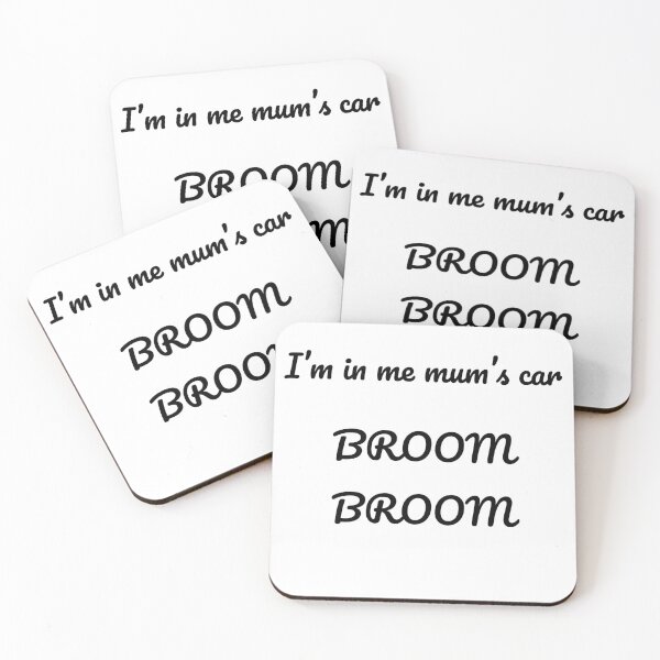 Item preview, I'm in me mum's car Broom Broom Vine designed and sold by emzimerch1.
