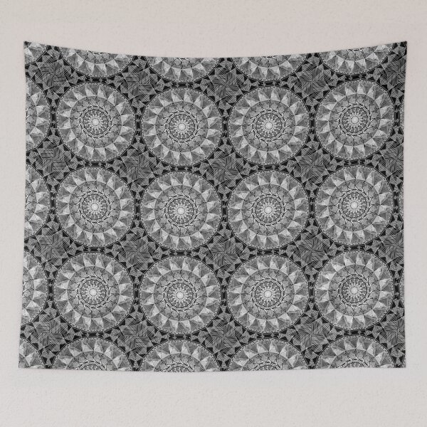 Item preview, The Bright white Mandala designed and sold by threelll3.