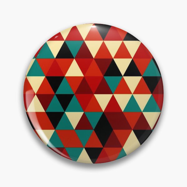Item preview, Geometric Triangles with Colorful Seamless Pattern designed and sold by HINDAM4U.