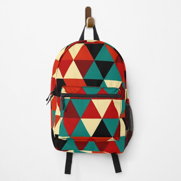 Item preview, Geometric Triangles with Colorful Seamless Pattern designed and sold by HINDAM4U.