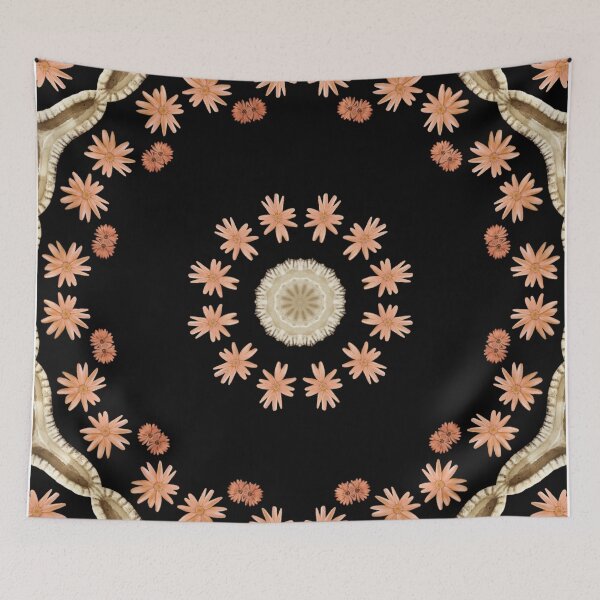 Item preview, Flower mandala. Dark mandala. Home decoration. Wall decor designed and sold by soniaaseguin.