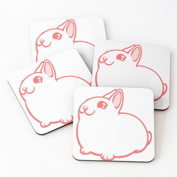 Item preview, White Red-Eyed Bunny Rabbit Coney designed and sold by RJKpoyp.