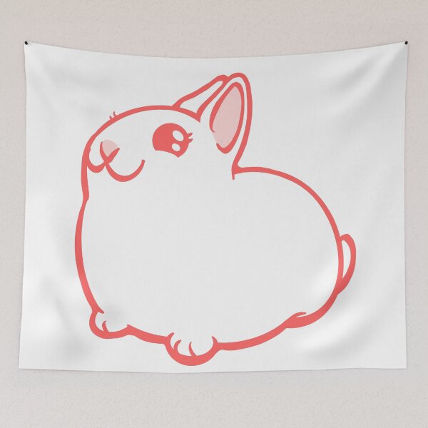 Item preview, White Red-Eyed Bunny Rabbit Coney designed and sold by RJKpoyp.