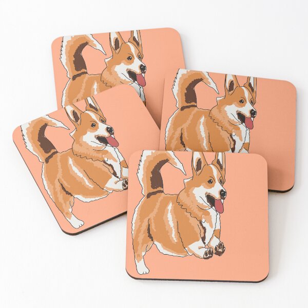 Item preview, corgi designed and sold by ThreeBearsArt.