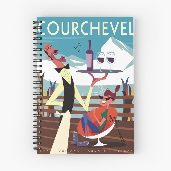 Item preview, Courchevel ski poster designed and sold by Gary Godel.