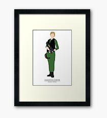 Stargate SG1 - Minimalist Carter Framed Print