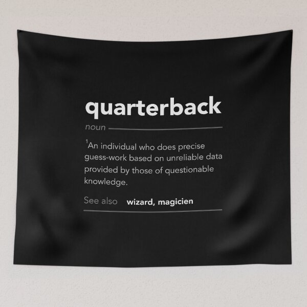 Item preview, Funny Quarterback Gift- Funny Definition Job, Cool Quarterback Art  designed and sold by Loonaa.