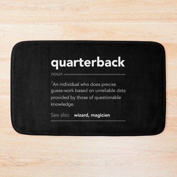 Item preview, Funny Quarterback Gift- Funny Definition Job, Cool Quarterback Art  designed and sold by Loonaa.