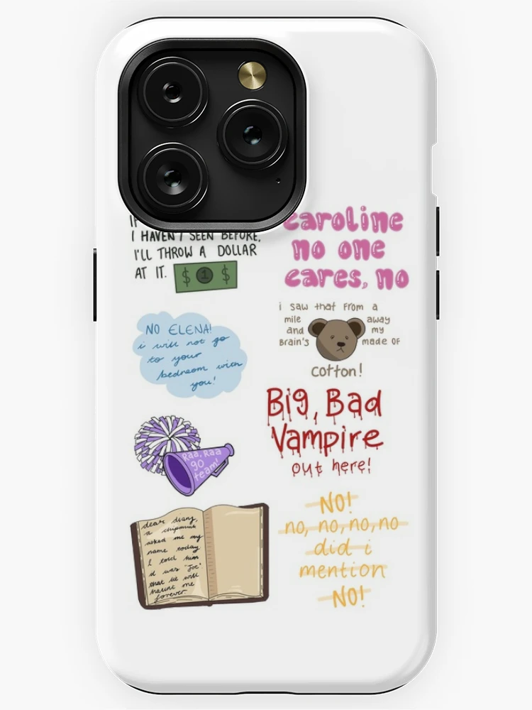 Damon quote sheet iPhone Case for Sale by Complete Lemon