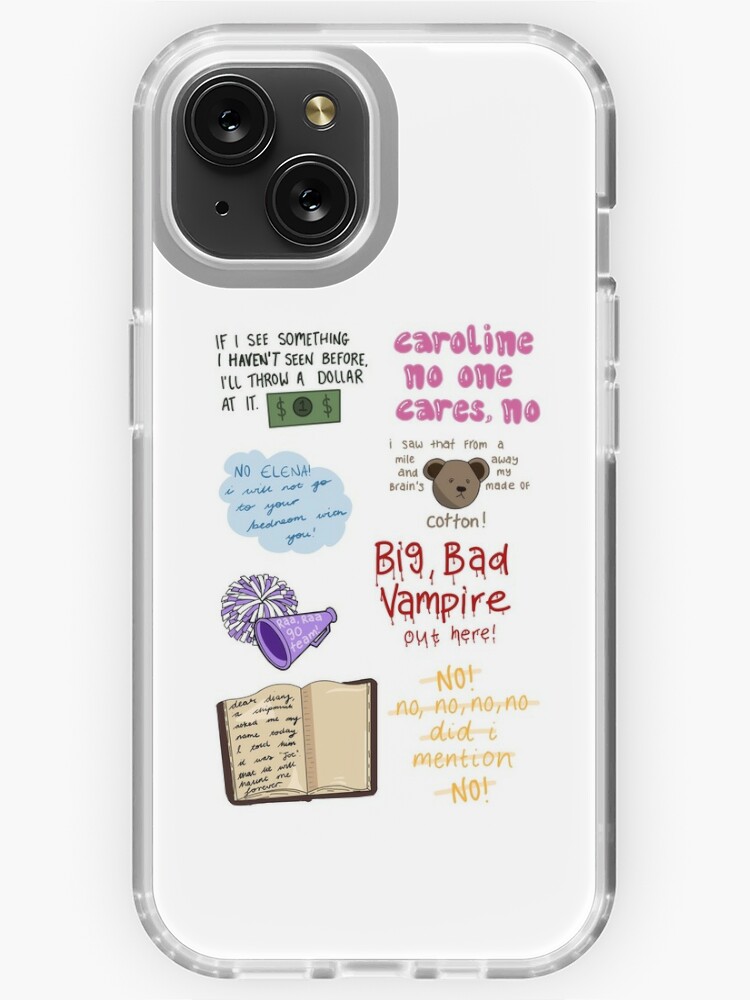 Damon quote sheet iPhone Case for Sale by Complete Lemon