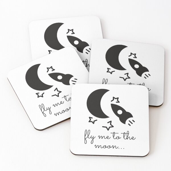 Item preview, fly me to the moon designed and sold by FedoraDesign.
