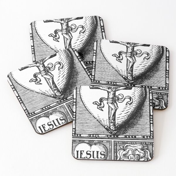 Item preview, Lutheran Bible Woodcuts | Jesus (1694) designed and sold by motoparadiso.