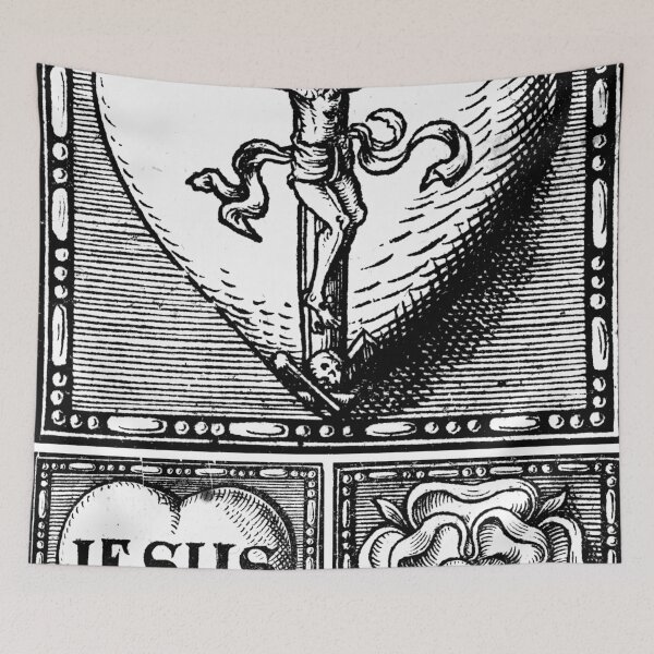 Item preview, Lutheran Bible Woodcuts | Jesus (1694) designed and sold by motoparadiso.