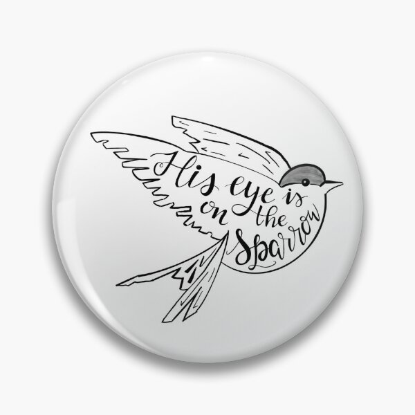 Item preview, His Eye is on the Sparrow designed and sold by deannakya.