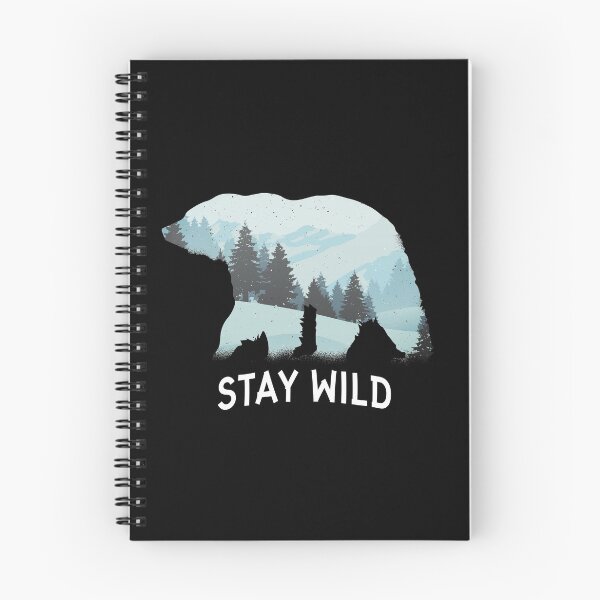 Item preview, stay wild designed and sold by Artnight.