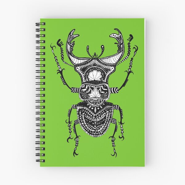 Item preview, Green Stag Beetle designed and sold by Nicole-Iredale.