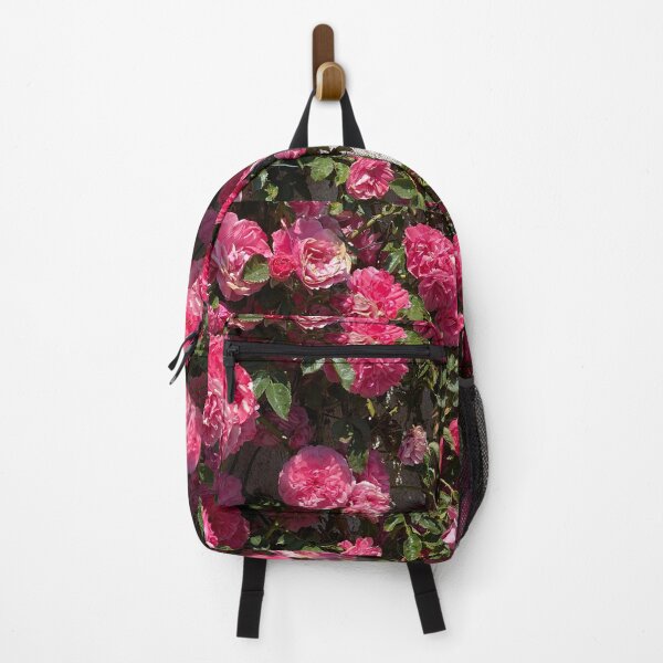 Item preview, Pink roses on a wall designed and sold by Pelikancrazy.