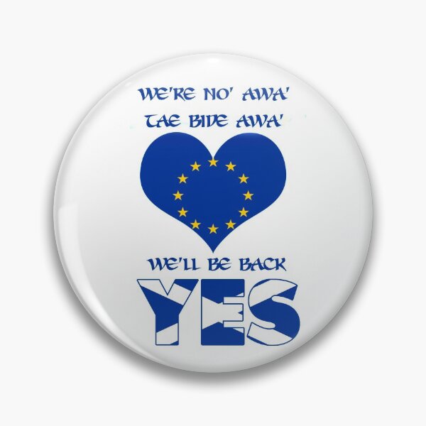 Item preview, We''ll be back - Scottish independence design designed and sold by thepetcellar.