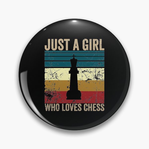 Artikelvorschau, Vintage nur ein Mädchen das Schach liebt entworfen und verkauft von noahs-shop.