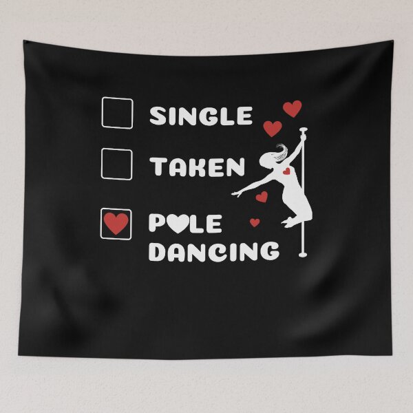 Item preview, Single Taken Pole dancing Dont care Valentines day designed and sold by Mommaspouch.