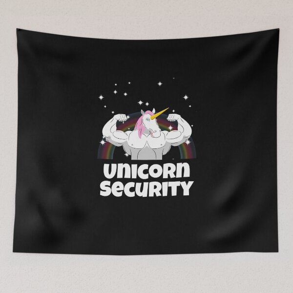Item preview, Unicorn Security Funny Gift Costume designed and sold by Emerg-Apparel.
