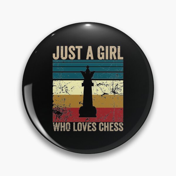 Artikelvorschau, Vintage nur ein Mädchen das Schach liebt entworfen und verkauft von noahs-shop.