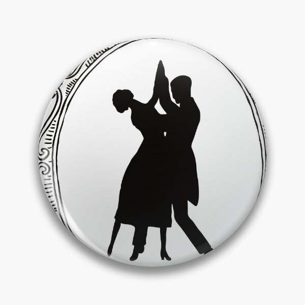 Item preview, Dancing Couple Shape Retro Vintage Poster designed and sold by Vintage-TM.