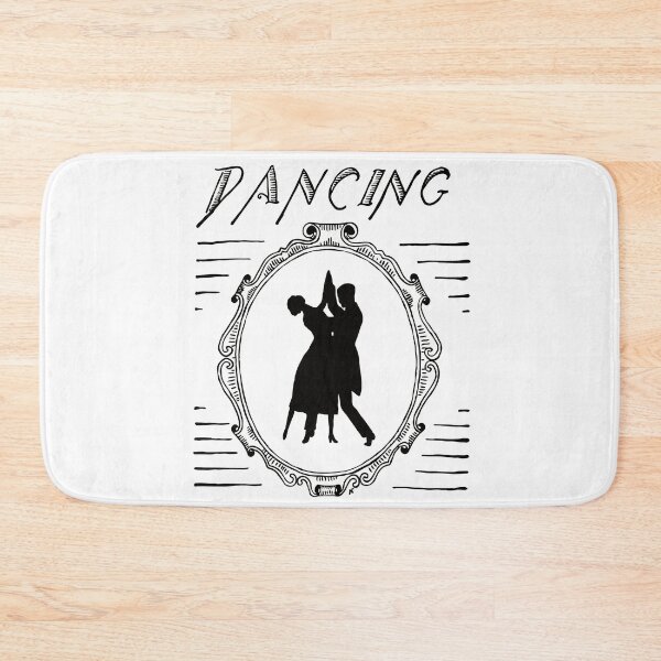 Item preview, Dancing Couple Shape Retro Vintage Poster designed and sold by Vintage-TM.
