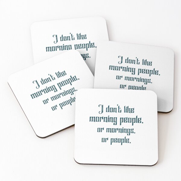 Item preview, I Don't Like Morning People. Or Mornings. Or People. designed and sold by shaakir.