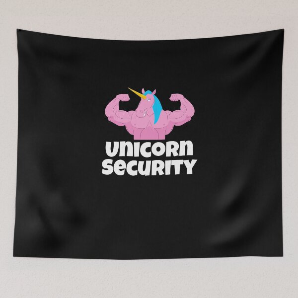 Item preview, Unicorn Security Funny Gift Costume designed and sold by Emerg-Apparel.
