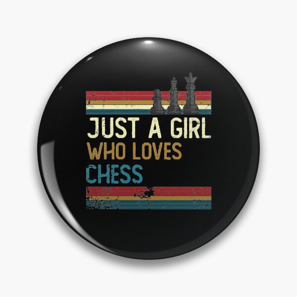Artikelvorschau, Vintage nur ein Mädchen das Schach liebt entworfen und verkauft von noahs-shop.