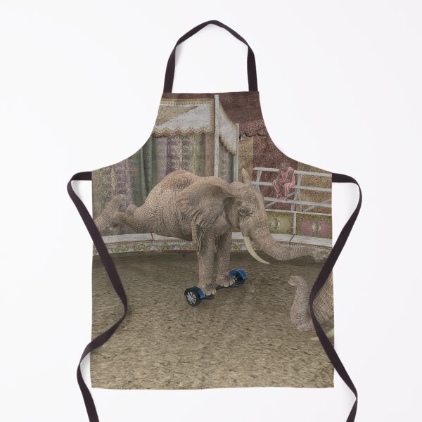 Item preview, Elephants On Hoverboard designed and sold by Mythos57.