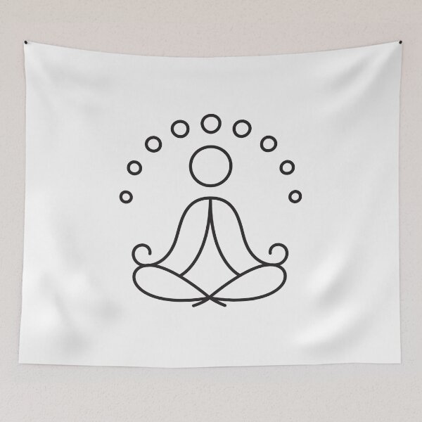 Item preview, Paisley Meditating Goddess Yoga designed and sold by salman4747.
