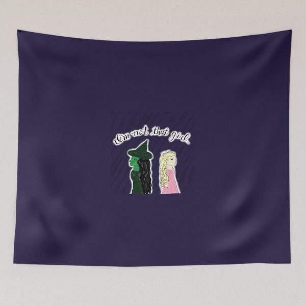 Item preview, Wicked I'm Not That Girl Galinda Elphaba designed and sold by Bemi7.