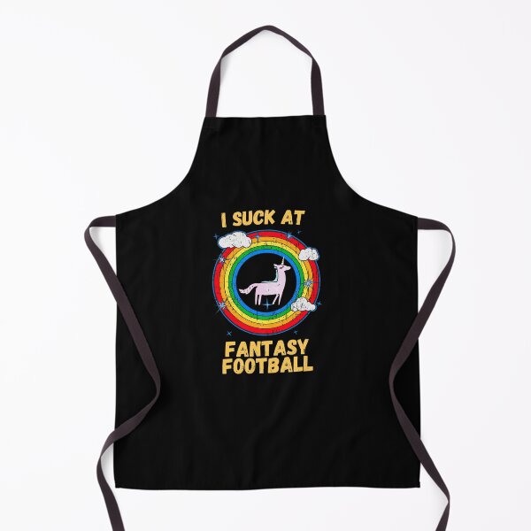 Item preview, I Suck at Fantasy Football Unicorn Rainbow Loser designed and sold by Emerg-Apparel.