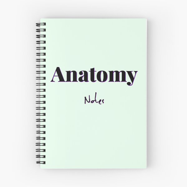 Item preview, Anatomy notes designed and sold by Tamm-art.