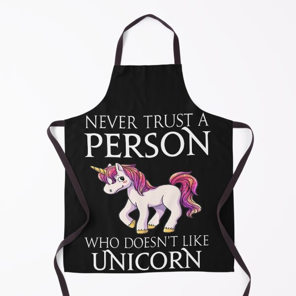Item preview, Never trust a person who does not like Unicorn  designed and sold by Pitchou07.