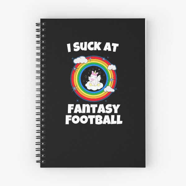 Item preview, I Suck at Fantasy Football Unicorn Rainbow Loser designed and sold by Emerg-Apparel.