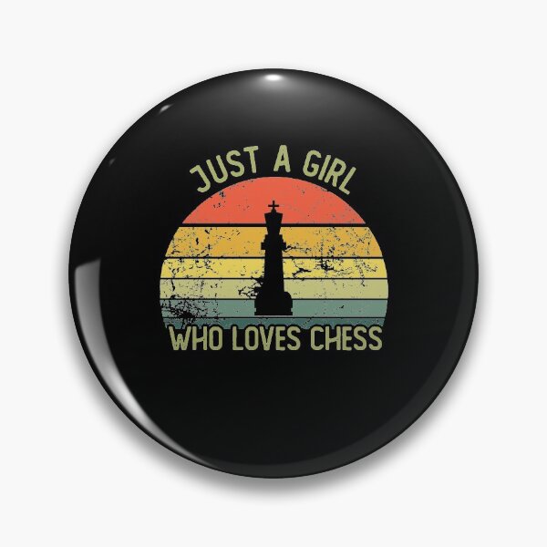 Artikelvorschau, Vintage nur ein Mädchen das Schach liebt entworfen und verkauft von noahs-shop.