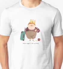 Chicken Nuggets Is Like My Family Unisex T-Shirt