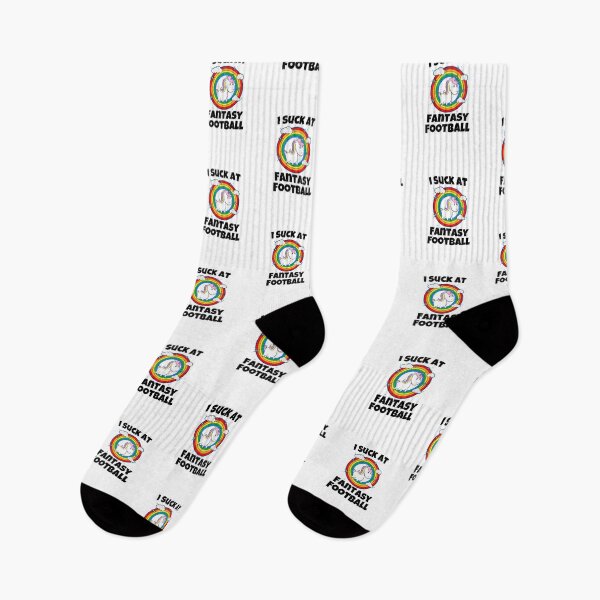 Item preview, I Suck at Fantasy Football Unicorn Rainbow Loser designed and sold by Emerg-Apparel.