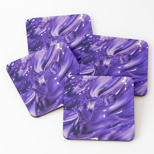 Item preview, Different shades of purple liquid effect designed and sold by Joejo19.