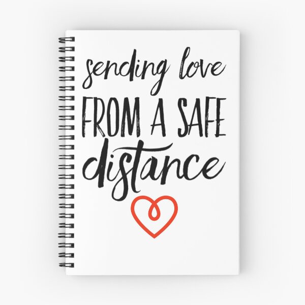 Item preview, Sending love from a safe distance- Valentine’s quarantine  designed and sold by bekindclothing-.
