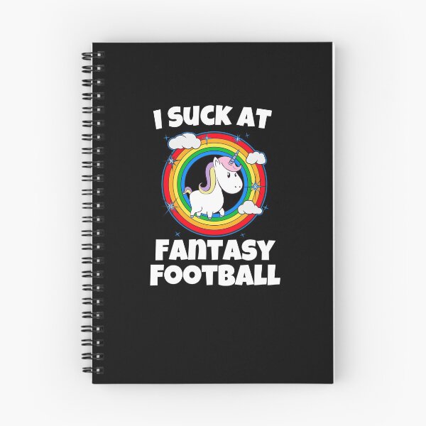 Item preview, I Suck at Fantasy Football Unicorn Rainbow Loser designed and sold by Emerg-Apparel.