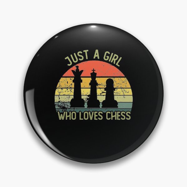 Artikelvorschau, Vintage nur ein Mädchen das Schach liebt entworfen und verkauft von noahs-shop.