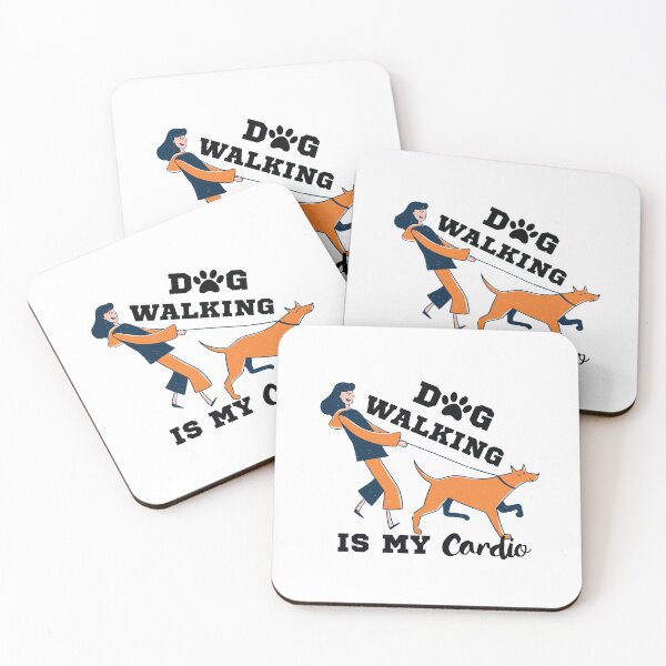 Item preview, Dog Walking Is My Cardio designed and sold by sketchypages.