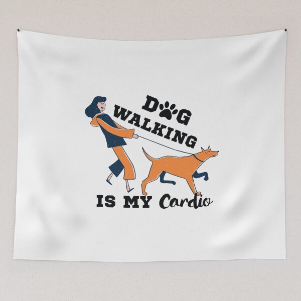 Item preview, Dog Walking Is My Cardio designed and sold by sketchypages.