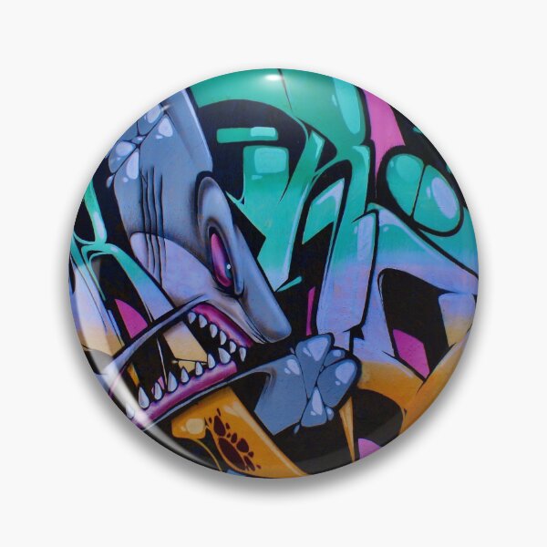 Item preview, Shark graffiti art designed and sold by dineshv.