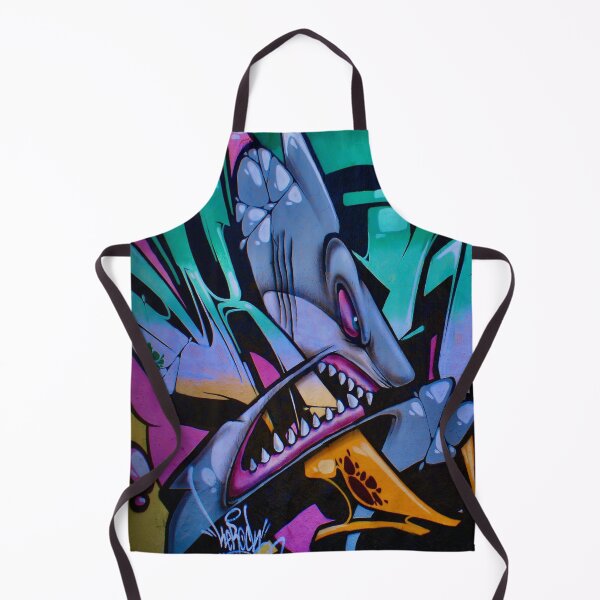 Item preview, Shark graffiti art designed and sold by dineshv.