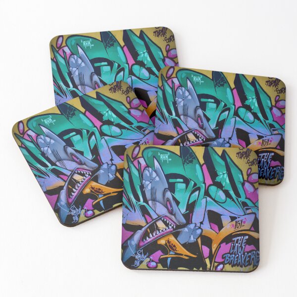 Item preview, Shark graffiti art designed and sold by dineshv.
